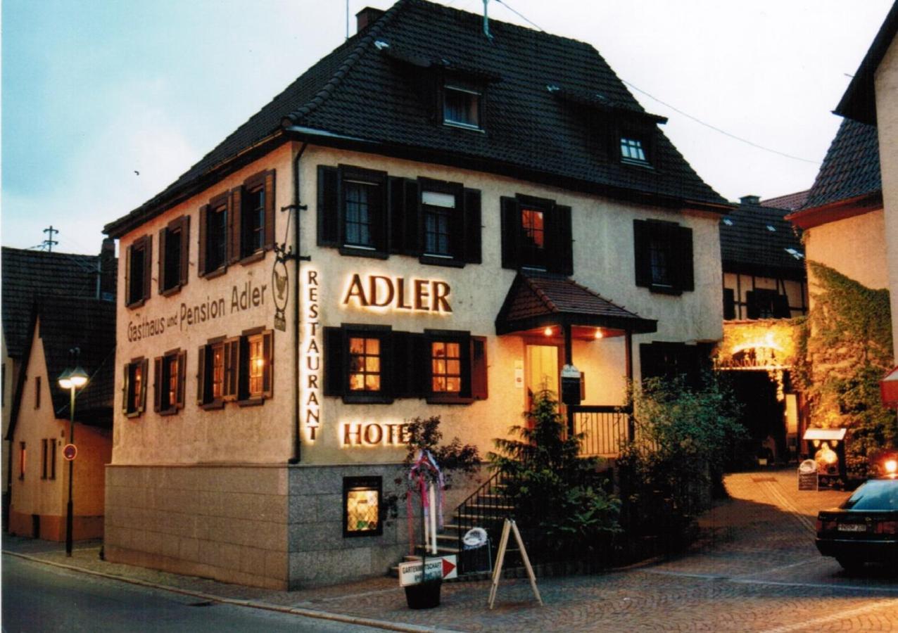 Adler Gaststube Hotel Biergarten Bad Rappenau Exterior photo